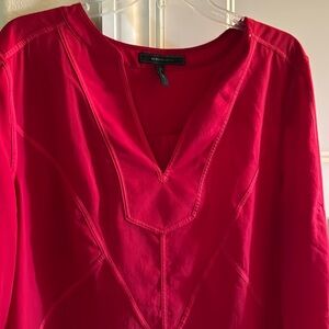 Bcbg Maxazria top with front detail, like new